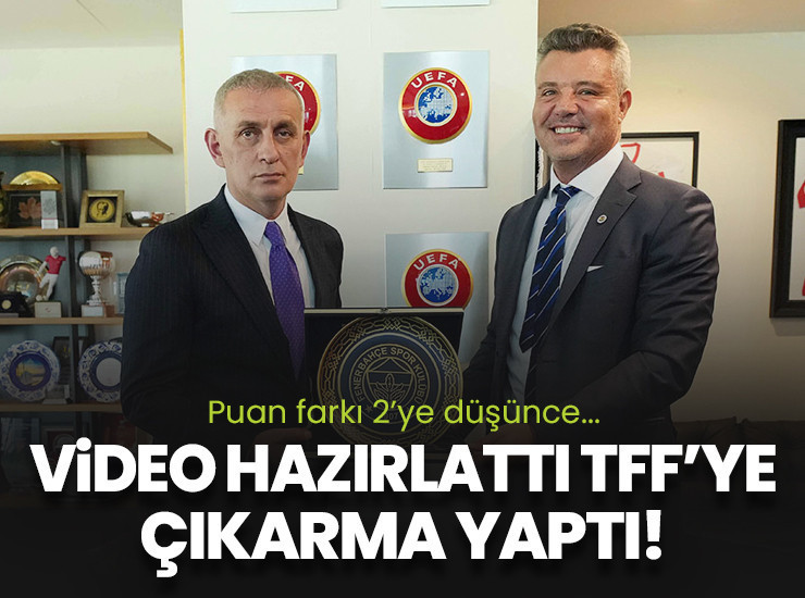 Puan farkı 2'ye düşünce... Fenerbahçe'den TFF'ye çıkarma