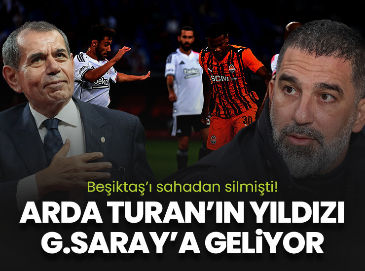 Galatasaray Beşiktaş'ı sahadan silen Arda Turan'ın yıldızını istiyor!