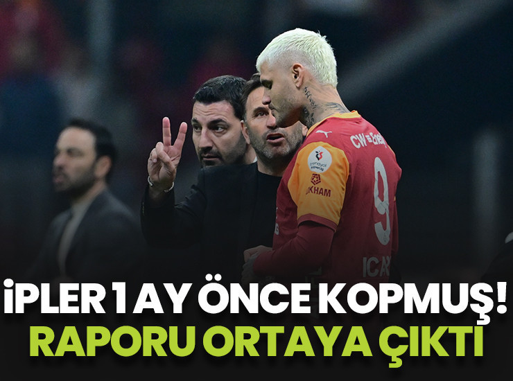 İpler tam 1 ay önce kopmuş! Okan Buruk'un Icardı raporu ortaya çıktı