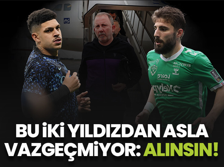 Sergen Yalçın Henrique ve Davitashvili'den vazgeçmiyor!