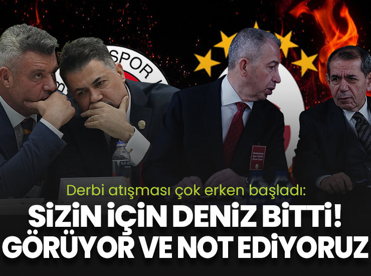 Fenerbahçe'den Galatasaray: Açık açık tüm kesimlere ayar vermeye çalışıyorsunuz!