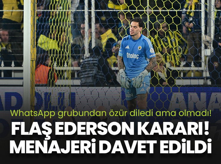 Fenerbahçe'de Ederson'a güle güle!