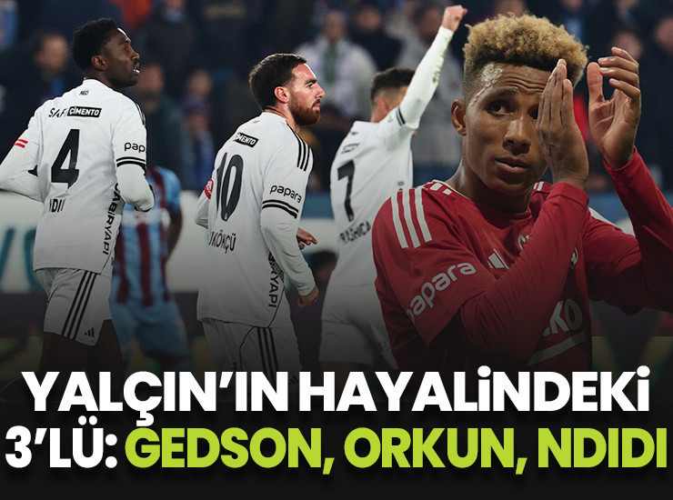 Beşiktaş'ın gelecek sezon orta saha üçlüsü! Gedson Fernandes- Orkun Kökçü-Wilfred Ndidi