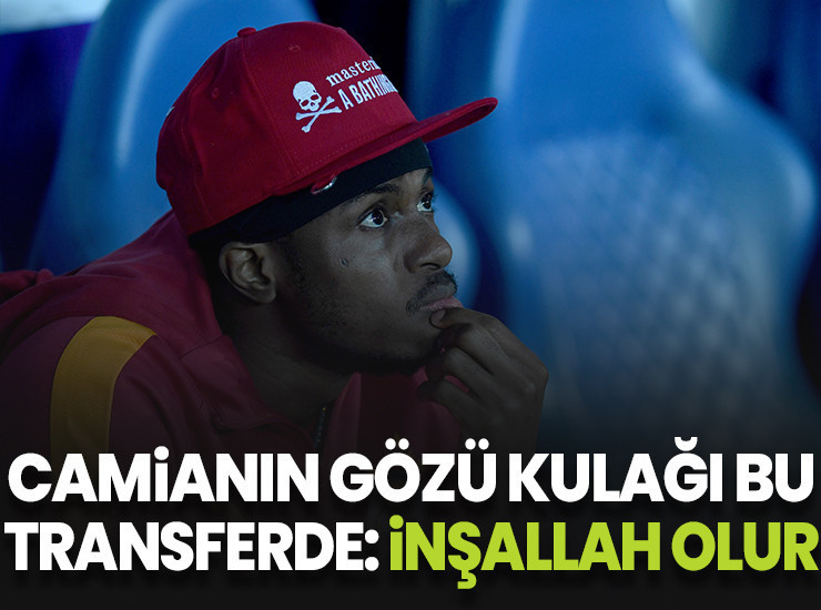 Galatasaraylıların gözü kulağı bu transferde: İnşallah olur