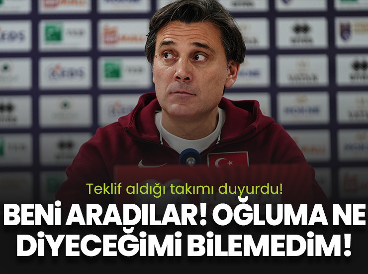 Montella Roma'dan teklif aldığını açıkladı!