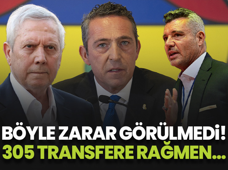 305 transfer bile Fenerbahçe'ye şampiyonluk getirmedi!