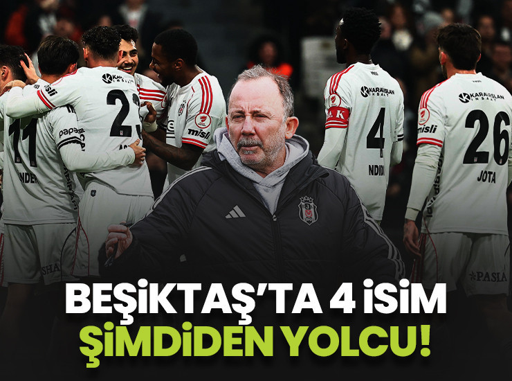 Beşiktaş'ta ayrılacak isimler netleşiyor! 4 isim kara listede