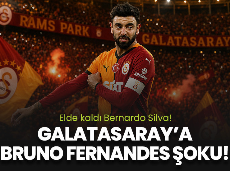 Galatasaray'da Bruno Fernandes defteri kapandı!