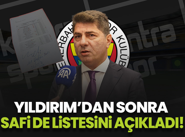 Hakan Safi'nin yönetim listesi belli oldu