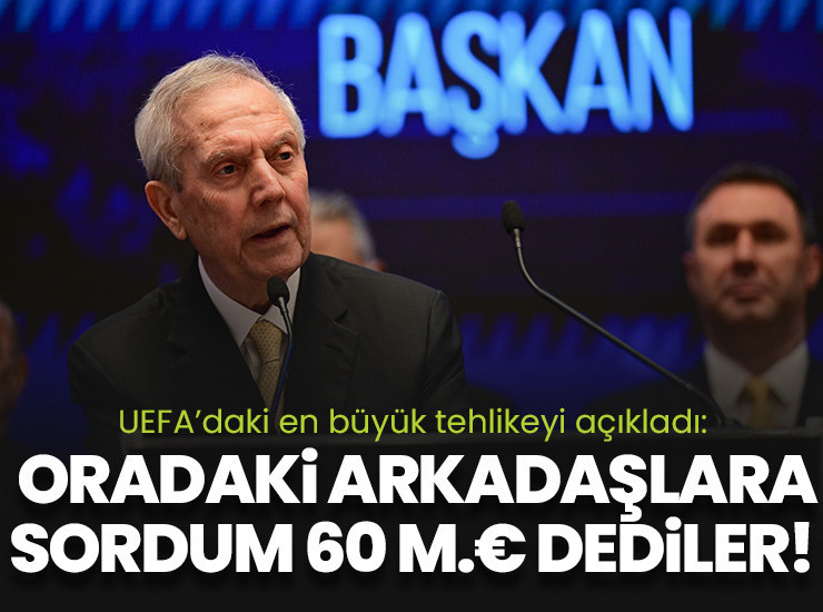 Aziz Yıldırım: UEFA'daki arkadaşlara sordum ihlaller var diyorlar