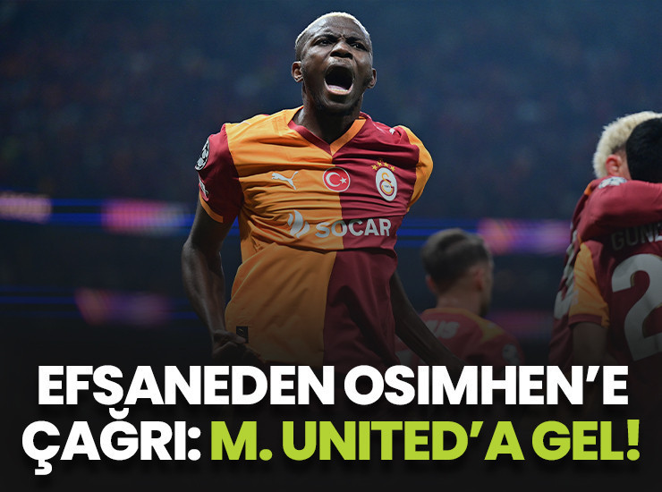 Victor Osimhen'e çağrı: Manchester United'a gel!