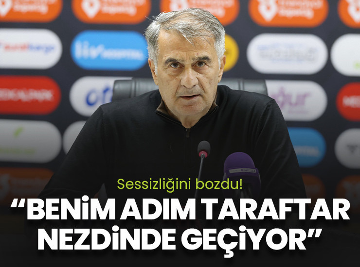 Şenol Güneş'ten Beşiktaş açıklaması: 10 gün daha bu konuya girmek istemiyorum