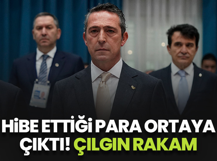 Ali Koç'un Fenerbahçe'ye hibe ettiği para ortaya çıktı! İnanılmaz rakam