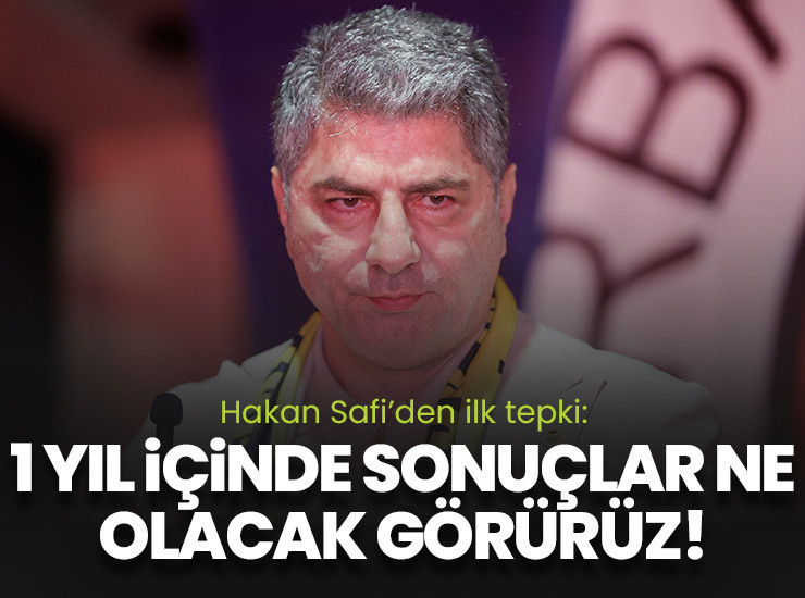 Hakan Safi'den flaş açıklama: 1 sene içerisinde sonuçları göreceğiz