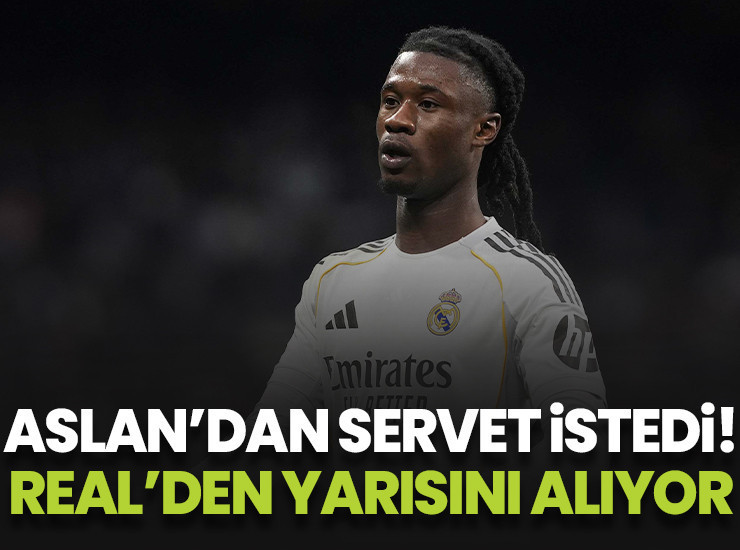 Camavinga Galatasaray'dan servet istedi! R. Madrid'de yarısını alıyor