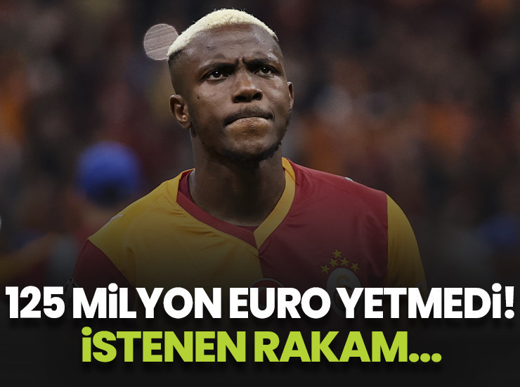 Victor Osimhen için 125 milyon euro teklif yapıldı! Galatasaray reddetti