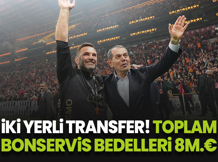 Galatasaray'dan iki yerli transfer!