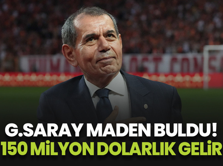 Galatasaray transferler için kaynak buldu! 150 milyon dolarlık gelir