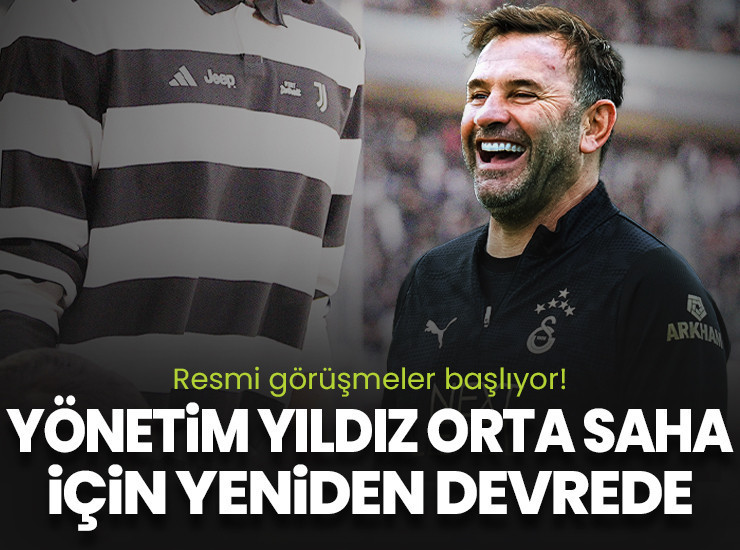 Galatasaray yıldız orta saha için yeniden devrede! Resmi görüşmeler başlıyor