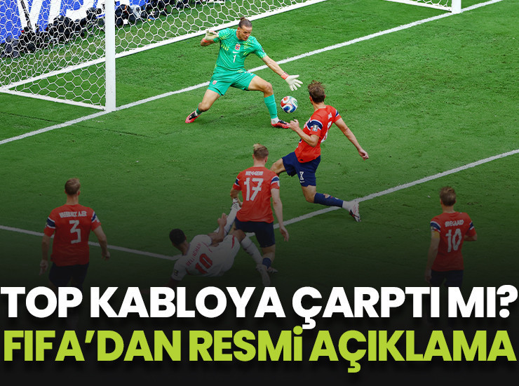 Gol öncesi top kamera kablosuna çarptı mı? FIFA'dan açıklama geldi!