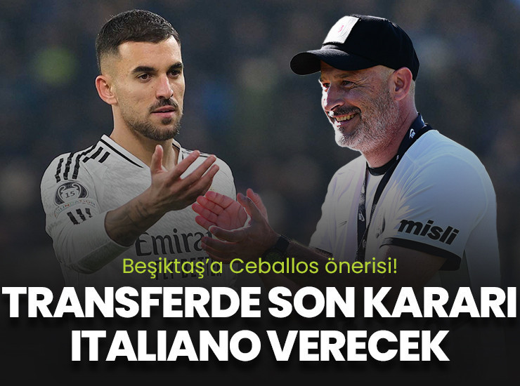 Beşiktaş'a Dani Ceballos önerisi! Son kararı Vincenzo Italiano verecek