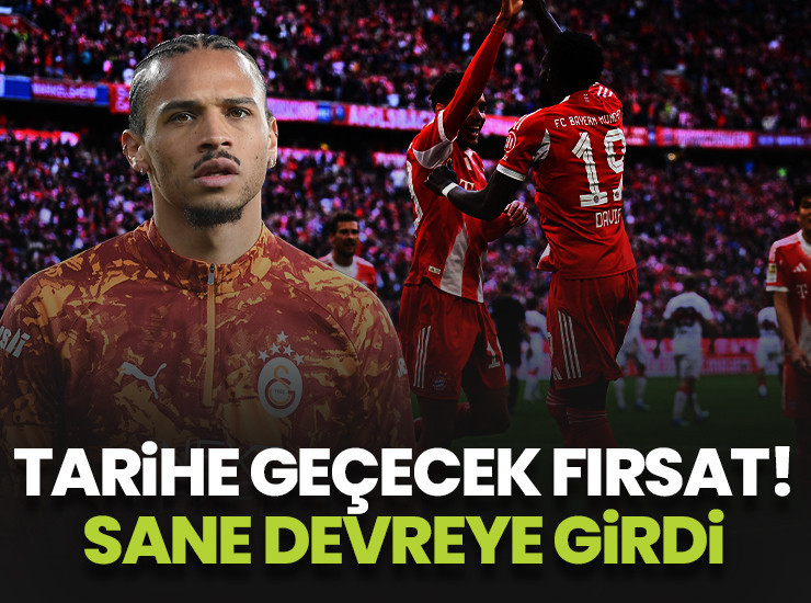 Galatasaray'da tarihe geçecek fırsat! Leroy Sane transferde devreye girdi