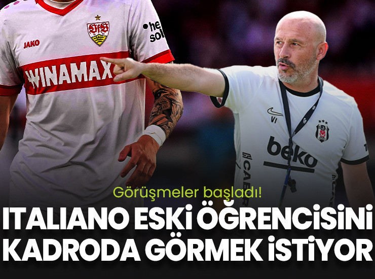 Beşiktaş Italiano'nun eski öğrencisine yöneldi! Görüşmeler başladı