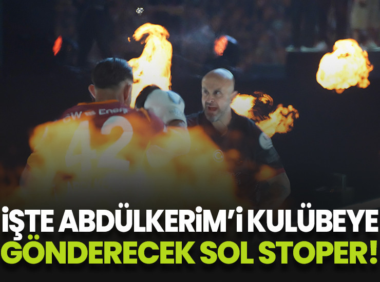 İşte Abdülkerim Bardakcı'yı yedek kulübesine gönderecek sol stoper