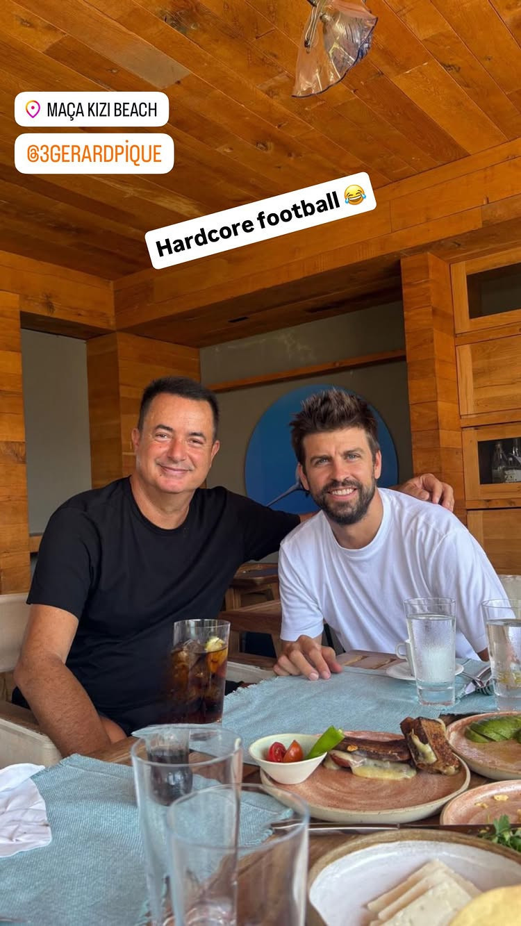 Acun Ilıcalı, Gerard Pique ile bir araya geldi - Resim : 1