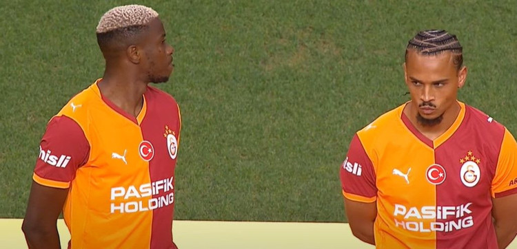 OSIMHEN VE SANE RAMS PARK'TA