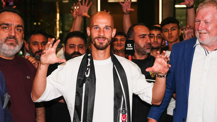 VACLAV CERNY BEŞİKTAŞ İÇİN İSTANBUL'DA