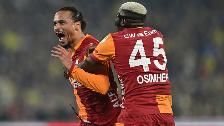 FENERBAHÇE 0-1 GALATASARAY | GOL: LEROY SANE