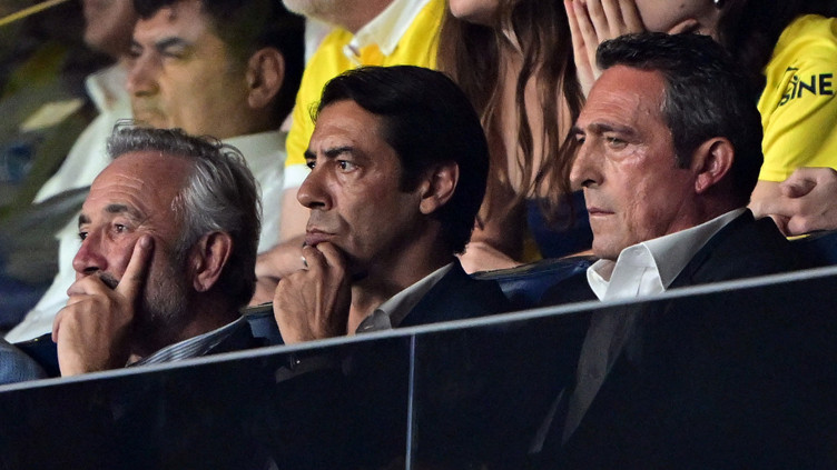 Fenerbahçe Başkanı Ali Koç ve Benfica Başkanı Rui Costa maçı beraber izledi