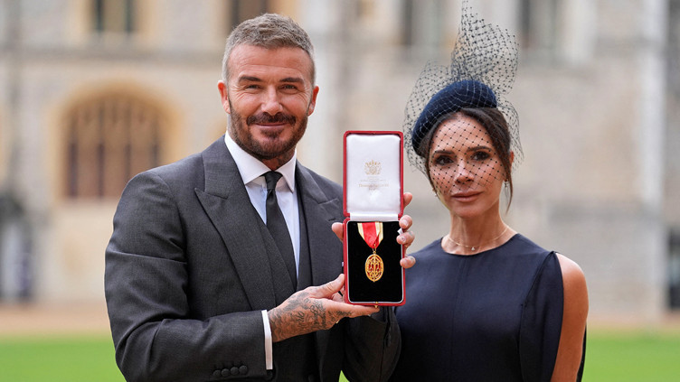 David Beckham'a Kral 3. Charles'tan şövalye ünvanı! - Resim : 1
