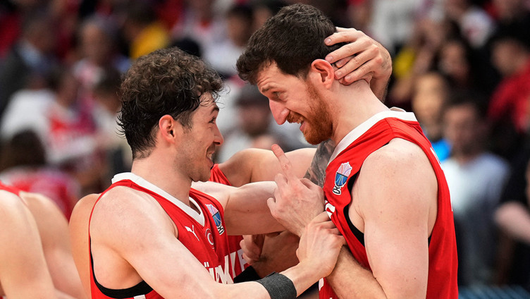 12 Dev Adam, Letonya'da tarih yazmak için parkede! EuroBasket 2025'in finalinde rakibimiz Almanya - Resim : 2