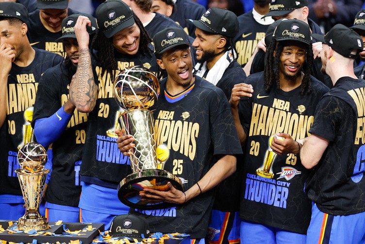 Shai Gilgeous-Alexander şov yaptı Oklahoma City Thunder şampiyon oldu - Resim : 1