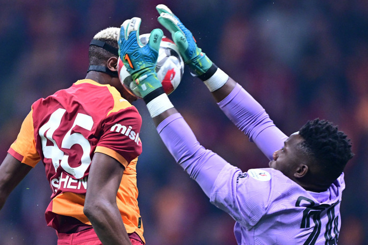 Andre Onana Fenerbahçe maçında 8 Galatasaray derbisinde 5 kurtarış yaptı - Resim : 1