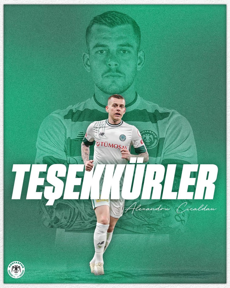 Konyaspor'dan Cicaldau açıklaması: Kendisine teşekkür ederiz - Resim : 2