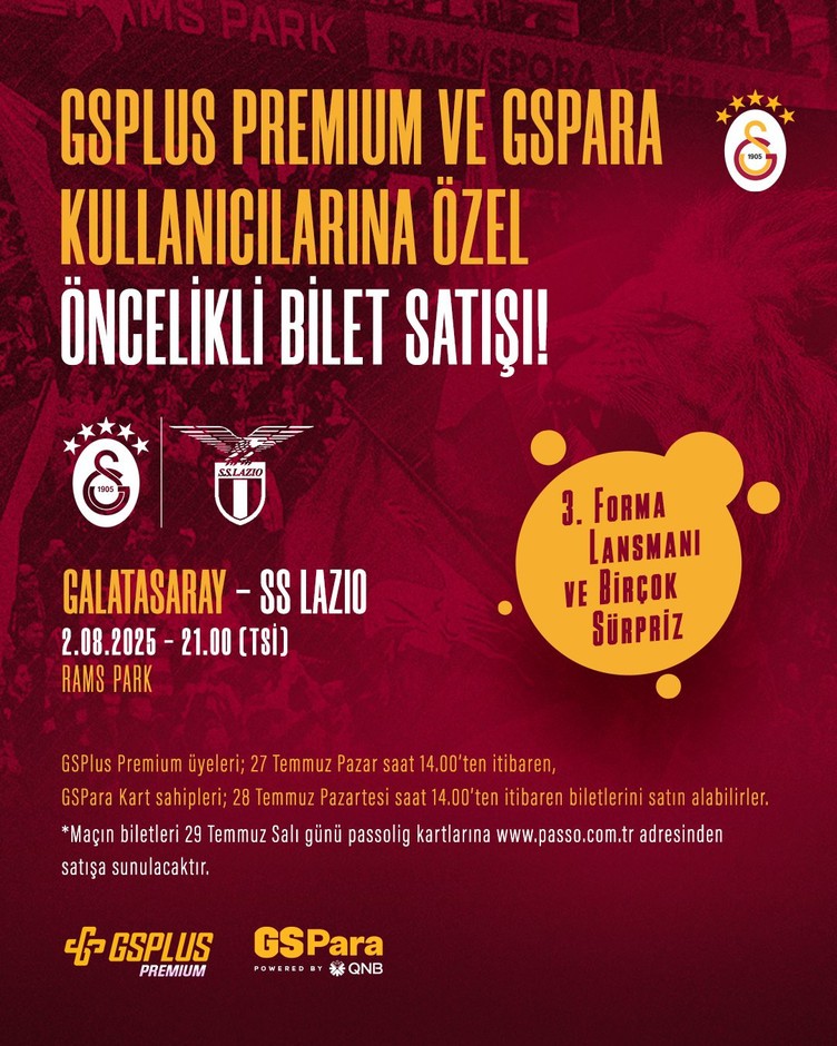 Galatasaray'dan flaş açıklama: Birçok sürpriz sizi bekliyor! - Resim : 1