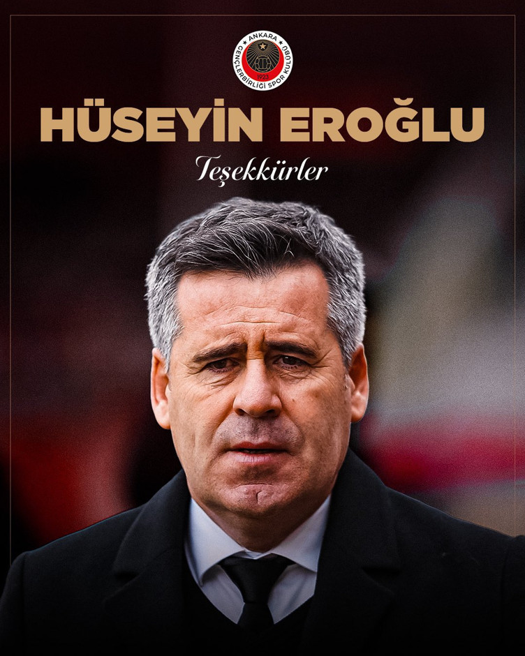 Gençlerbirliği Hüseyin Eroğlu ile resmen yollarını ayırdı - Resim : 1