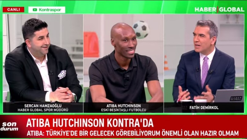 Atiba Hutchinson Kontra'nın konuğu oldu