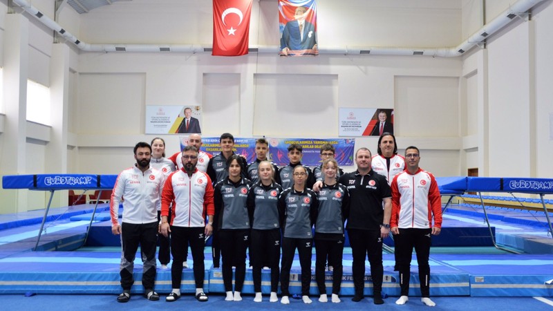 Milli jimnastikçiler Avrupa şampiyonasına iddialı hazırlandı
