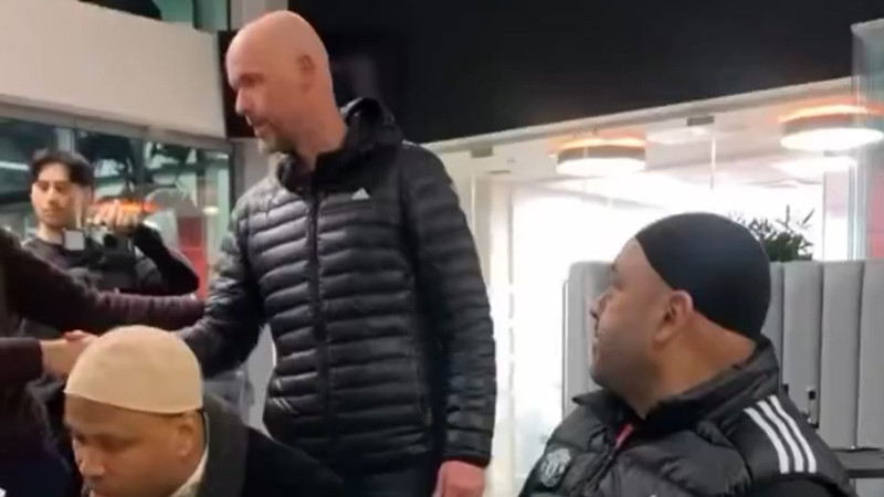 Erik ten Hag iftar ziyaretinde bulundu