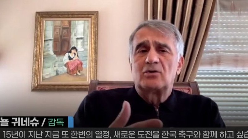 Şenol Güneş'ten Güney Kore Milli Takımı'na yeşil ışık