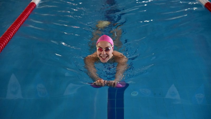 Milli yüzücü Ekaterina Avramova, olimpiyatlara Erciyes'te hazırlanıyor