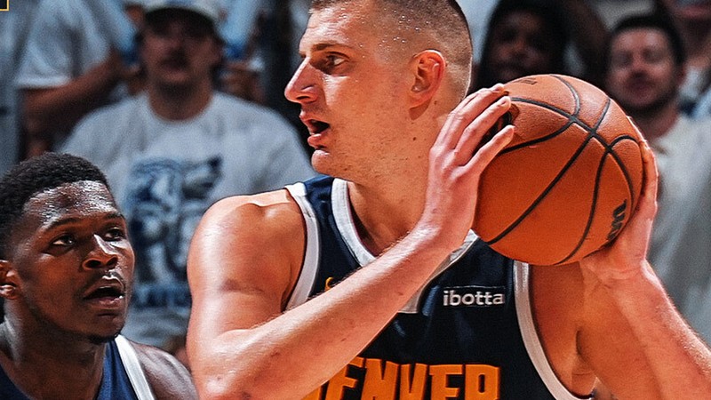 Nikola Jokic'ten 35 sayı, 7 ribaunt, 7 asist