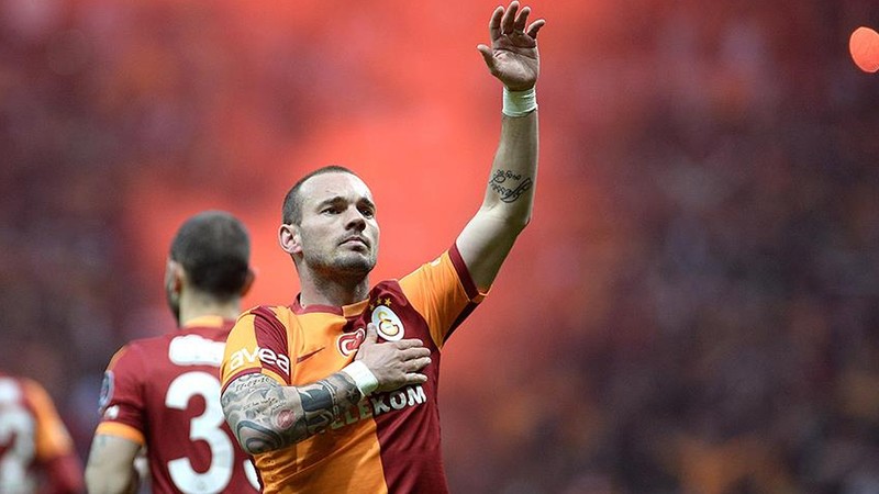 Wesley Sneijder'in derbi paylaşımı dikkat çekti