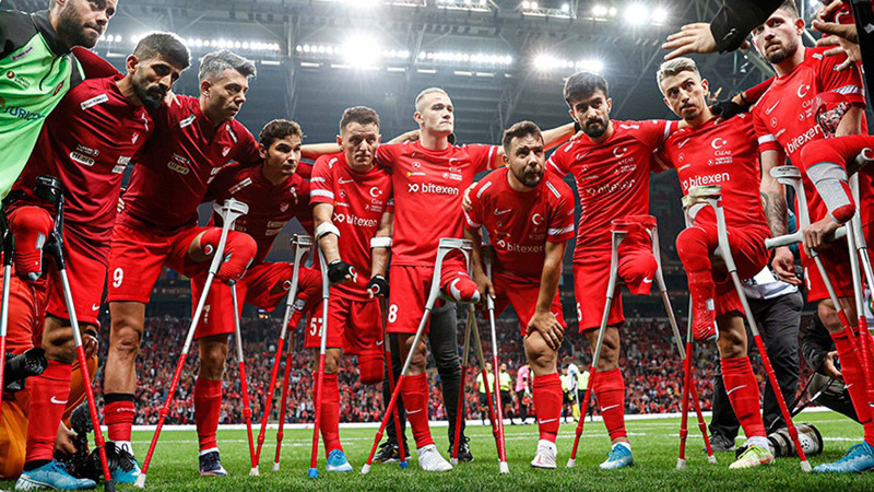 Ampute Milli Futbol Takımı'nda hedef, üst üste 3'üncü Avrupa şampiyonluğu