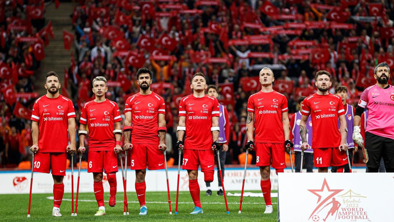 Ampute Milli Futbol Takımı, üst üste 3. kez Avrupa'nın "en iyisi" olmaya çalışacak