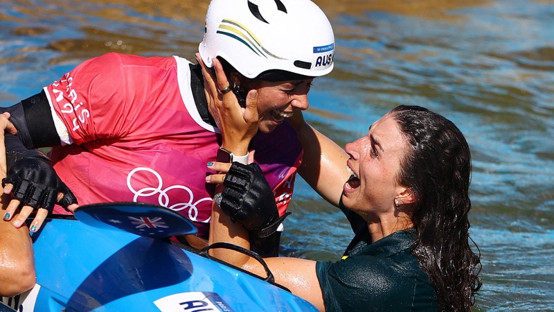 Kano slalom kadınlar kayak cross kategorisinde Avustralyalı Noemie Fox, altın madalya kazandı